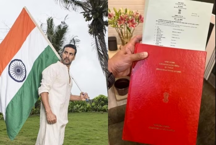 Akshay Kumar Hindustani Hain Certificate Dikhaya Aur Kaha Dil Aur citizenship Dono Hindustani