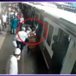 Chalti Local Train Se Girte Hue Mahila Ko Bachaya GRP Ke Jawan Ne At Dadar