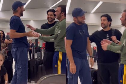 Cricketer Shahid Afridi Se Takraye Sohel Khan Aur Aftab Shivdassani At Canada Airport