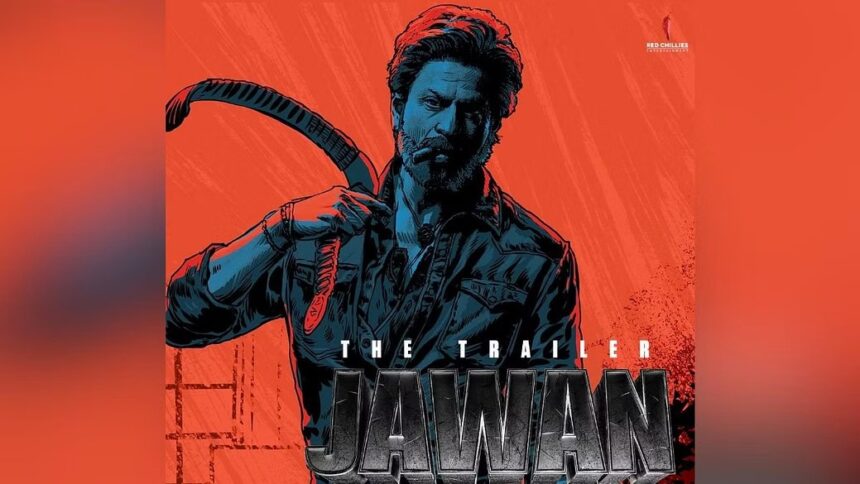 Shahrukh Khan Ki Jawan Movie Ka Trailer Hua Release 4 Ghante Me 5.1 Million Views Cross