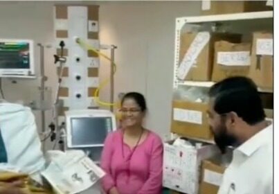 South Mumbai KEM Hospital Me Surprise Visit Kiya CM Shinde Ne General Ward Ke Patients Se Mulaqat Kiya