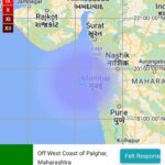 Bhookamp Ke Jhatke 3.8 Magnitude Ke Mehsoos Hue Palghar Ke Samundri Kinare Par
