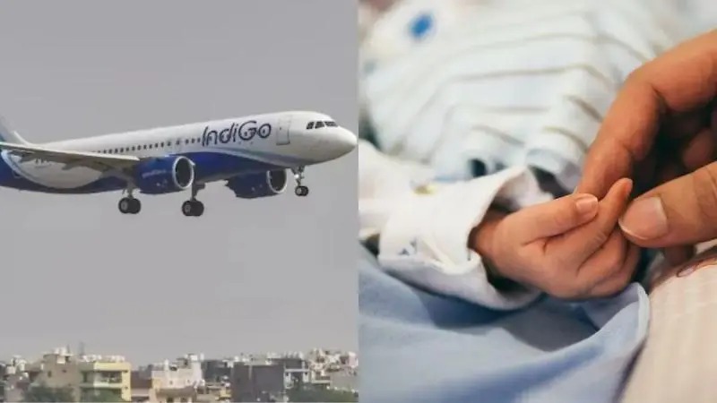6 Month Old Baby Ki Jaan Bachaya 2 Doctors Ne Ranchi Delhi IndiGo Flight Udne Ke Baad Saans Lene Me Problem Horahi Thi Baby Ko