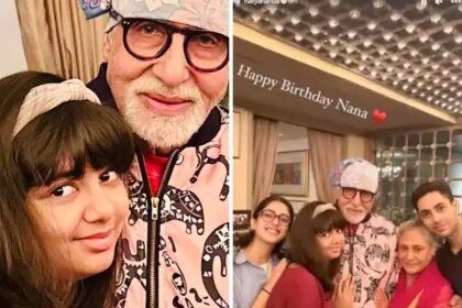 Aishwarya Rai Bachchan Ne Amitabh Bachchan Ke Birthday Ki Family Picture Se Saas Jaya Bachchan Aur Shweta Navya Ko Kiya Crop