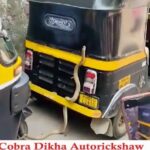 Cobra Dikha Autorikshaw Par Sawar Near Badlapur Railway Station