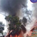 Major Fire In Uran Bhangar S