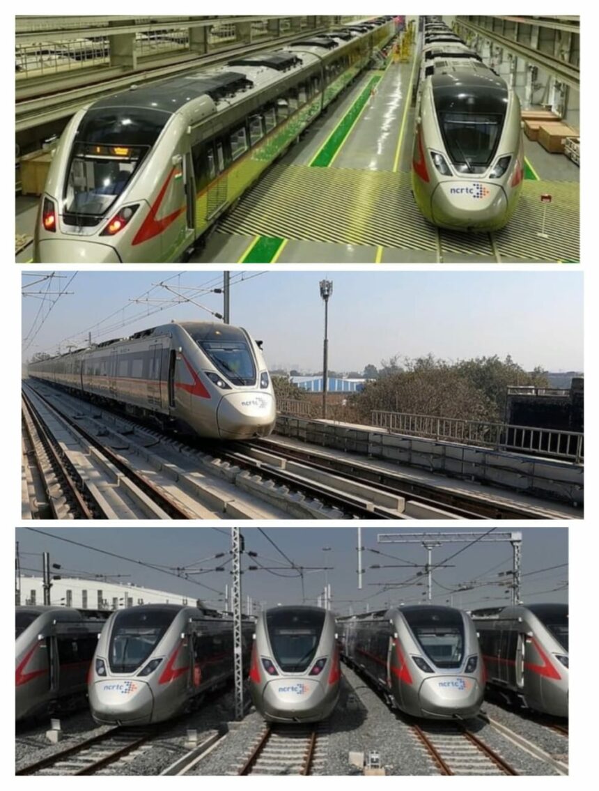 Namo Bharat RapidX Train ka uddghatan kiya PM Narendra Modi ne aaj se shuru hui UP ke Sahibabad se Duhai depot tak