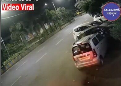 Speed Car Ne Parked Car Ko Maara Zordar Takkar At Raunak Park Upvan Thane Video Viral