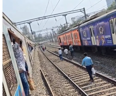 Mumbai Local Service Affected Between Kalyan - Kurla, Central Railway ...