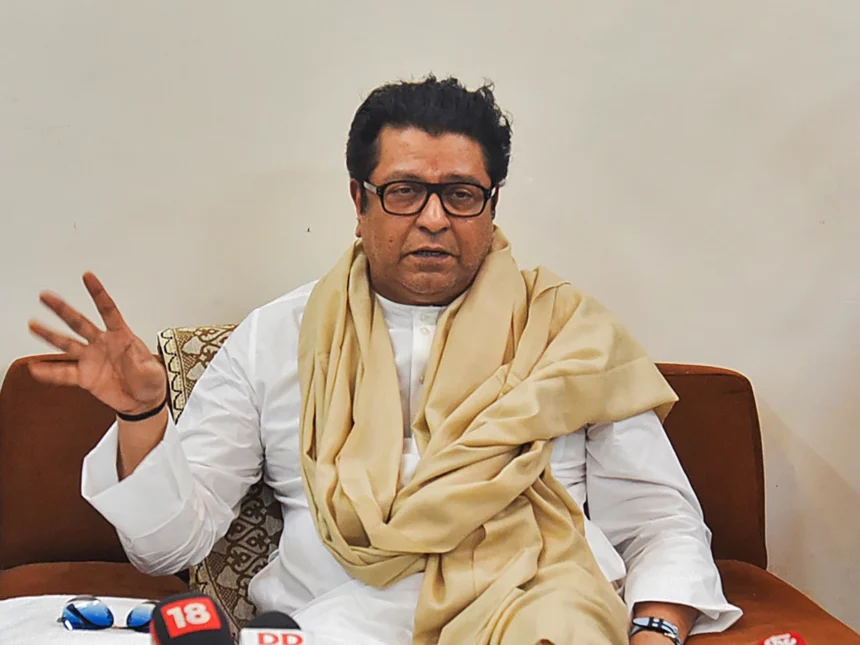 mns president raj thackeray speaks to the media at party office in thane 2024 03 5d966cf436ebb57b0626a881ef2459d0