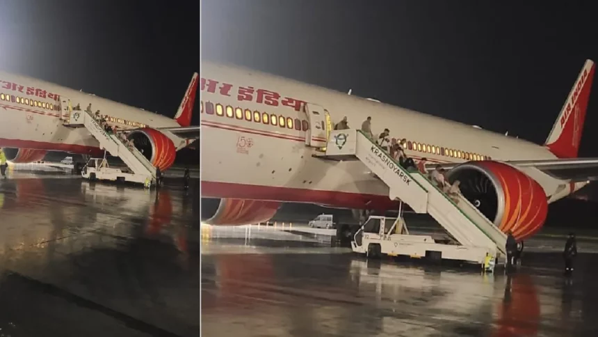 Air India Flight Emergency Landing