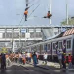 mumbai local trains 63 hour mega block now ends central railway completes platform widening work at thane station