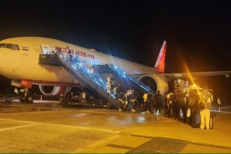 team india plane