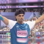 neeraj chopra secures javelin final spot with 89 34m throw at olympics