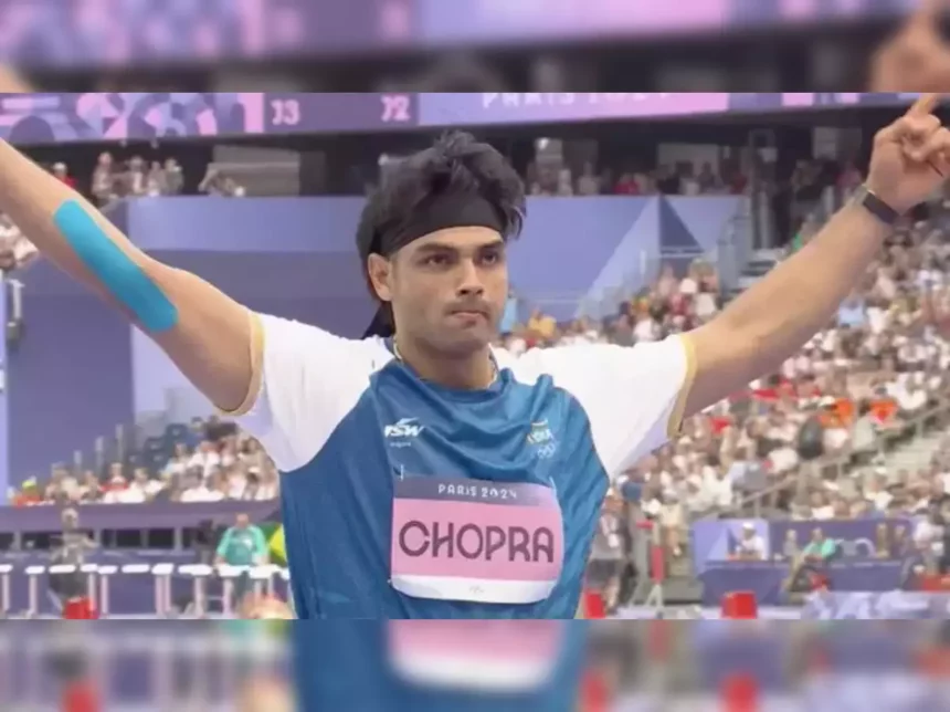 neeraj chopra secures javelin final spot with 89 34m throw at olympics