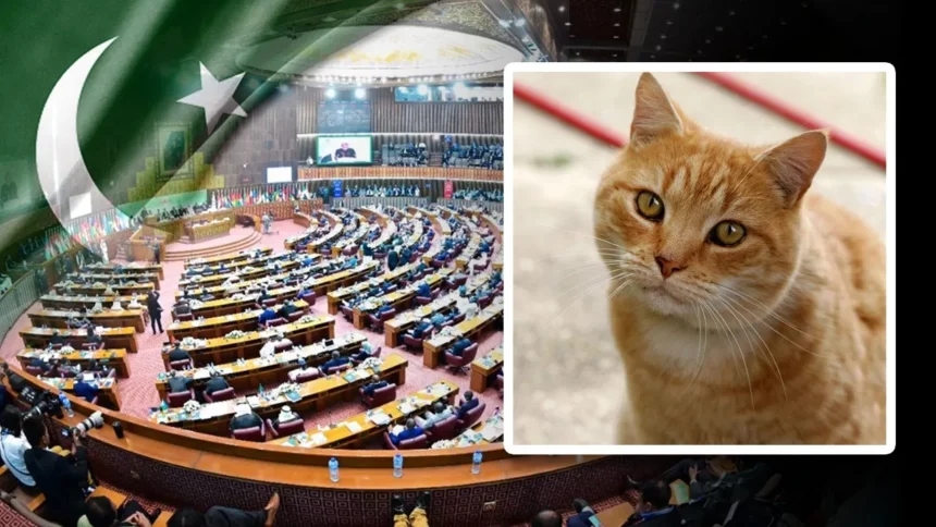 pakistan parliament cat