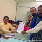 ajaz khan files his nomination 202410831448