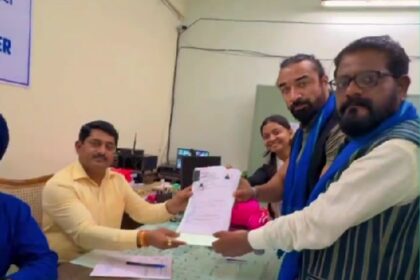 ajaz khan files his nomination 202410831448