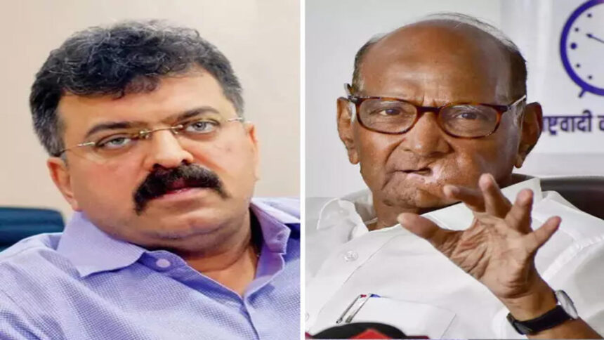 maharashtra ncp supremo sharad pawar to take final call on party leader jitendra awhads resignation