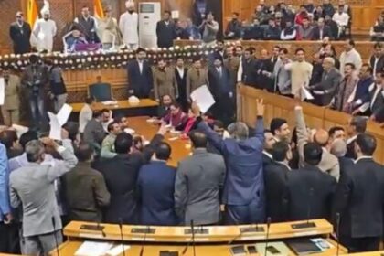 J K Assembly passes resolution seeking Article 370 696x337 1