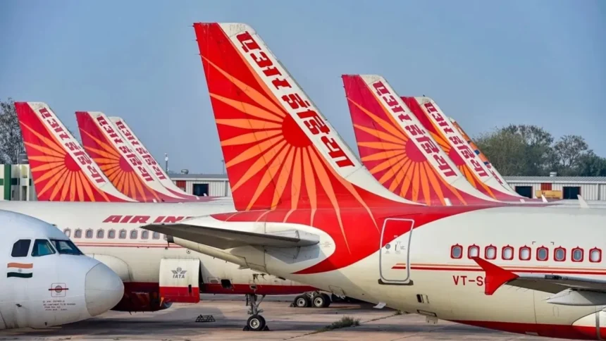 air india flight threat