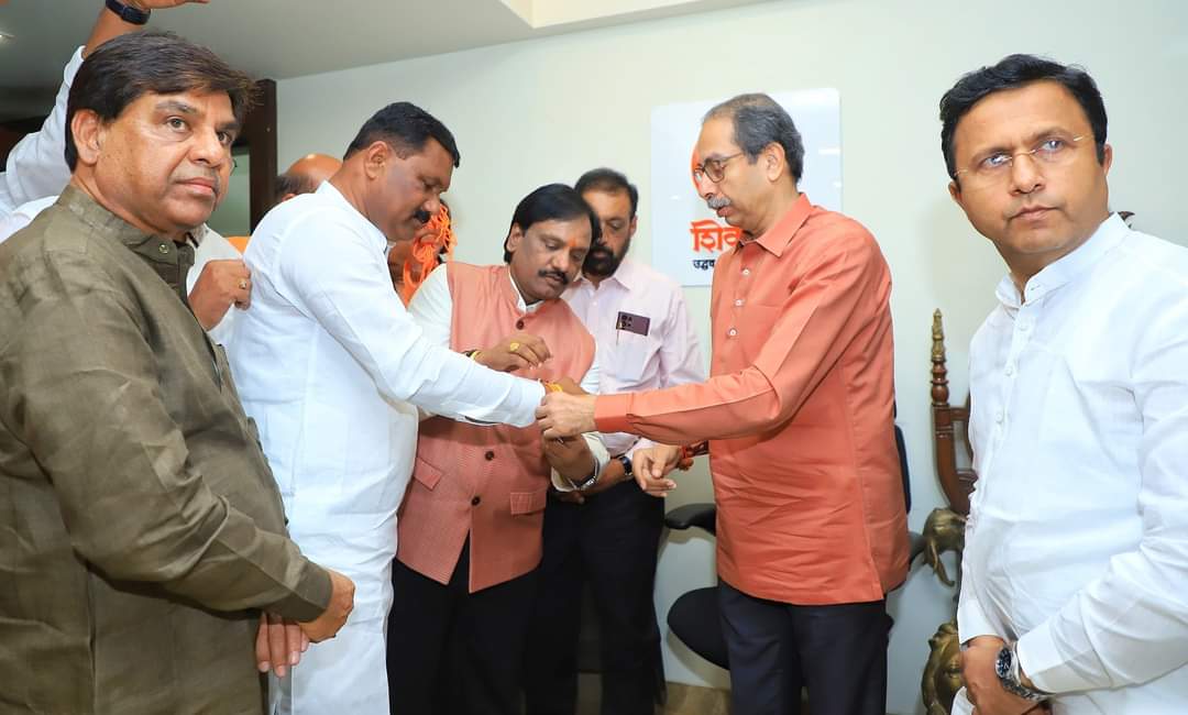 NCP Ajit Pawar Group Ko Jhatka Laga, Paithan Ke Ex Mayor Lakho Logon Ke Sath Shivsena UBT Me