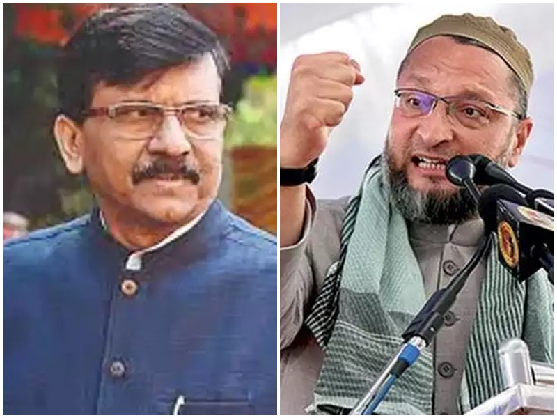 MP Asaduddin Owaisi Sachche Desh Bhakt Hain Toh Rahul Gandhi Ko Nahi, Modi Ko Challenge Karna Chaiye Kaha MP Sanjay Raut Ne