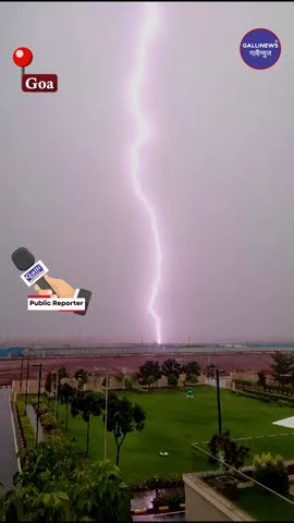 Bijli Giri – Goa International Airport Par, Runway Damage Hua, Viral Video