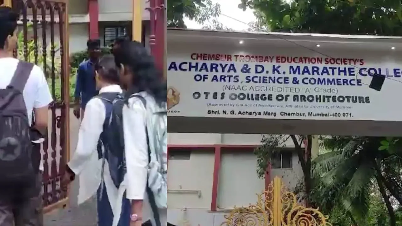 Hijab Ban Ke Baad Students Ke Jeans Aur T-Shirts Par Pabandi Lagaya Mumbai Me Chembur Ke College Ne