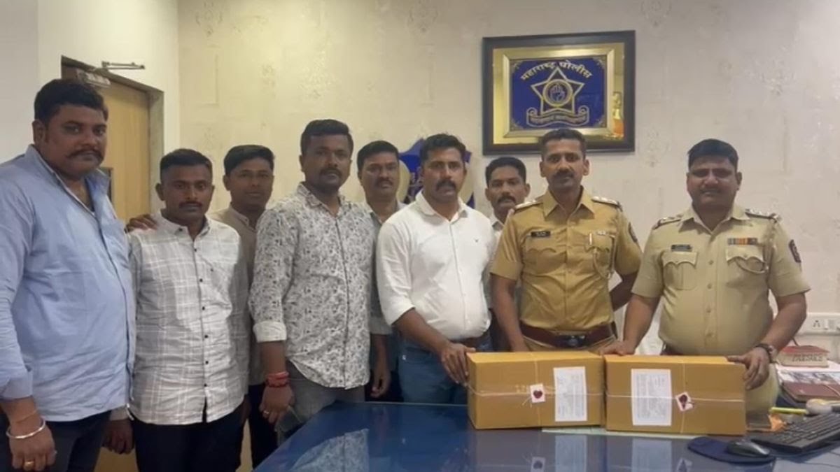 Gaanja Taskari – Surat Se Mira Road Aaye 2 Logon Ko Kashimira Police Ne Kiya Arrest, 4 Kg Ganja Baramad