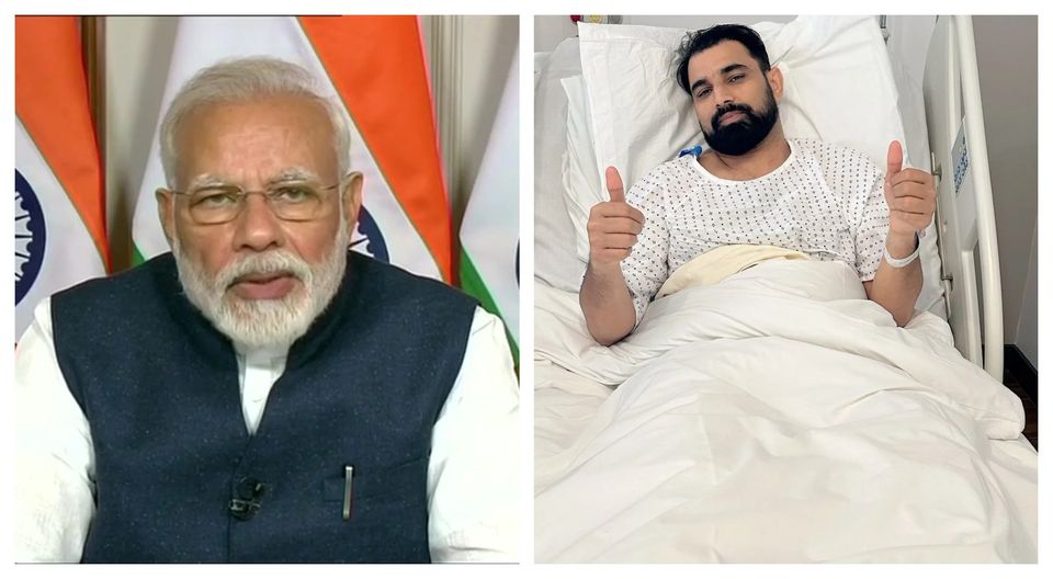Cricketer Mohammad Shami Ke Heel Operation Kamyab Raha, PM Modi Ne Jald Theek Hone Ki Shubkamnaye Diya