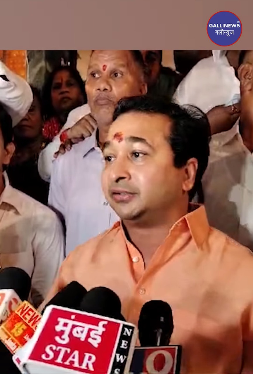 “Nitesh Rane’s Remarks On Stone Pelting At Masjid | Threatens Maha Aarti In Front Of Masjid At Cheetah Camp”