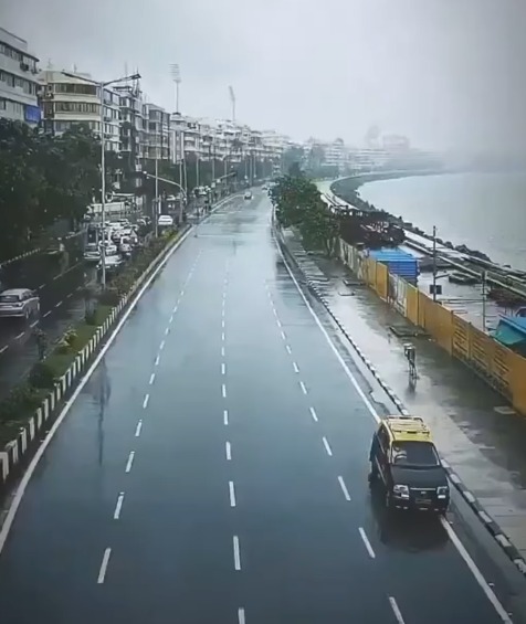 Mumbai Mausam – Badal Ki Garaj Ke Sath Aaj Baarish Hone Ki Sambhavna Bataya Mausam Vibhag Ne, Yellow Alert Zahir