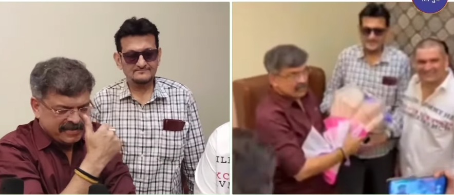 Mumbra Siyasat :Thane Ke Ex- Mayor Naeem Khan, Ajit Pawar Gut Chhor Kar Jitender Awhad Ke Saath Hue Shamil