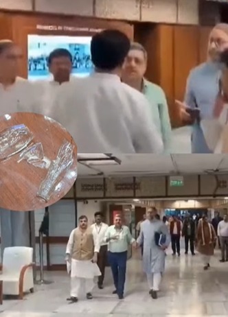 Waqf Bill JPC Meeting Mein Hua Hungama, Bottle Photi, Ek Leader Ke Hath Mein 4 Stitches Aaye