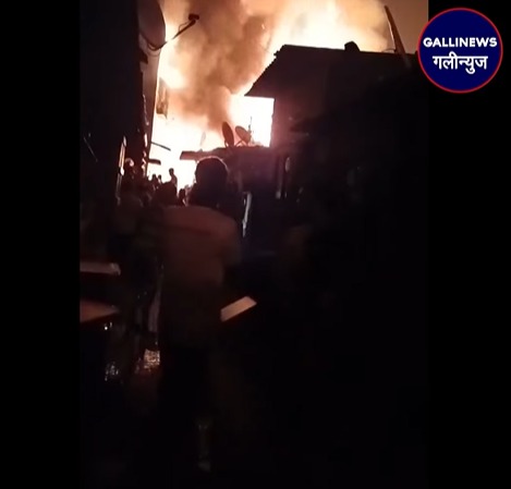 Fire in Nalasopara – Residental Building Me Lagi Thi Aag, Mandap Decoration Ka Godown Jalkar Khaak