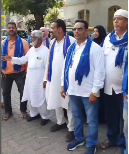Mumbadevi Se Shoeib Khatib ne Aaj Apna Nomination Form Azad Samaj Party se Bhara