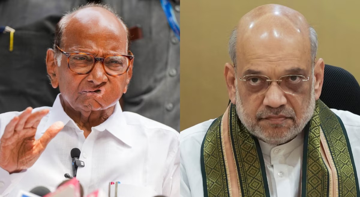 Desh Ka Home Minister Gujarat Se Tadipar Kiya Gaya Tha, Amit Shah Ko Sharad Pawar Ne Diya Jawab