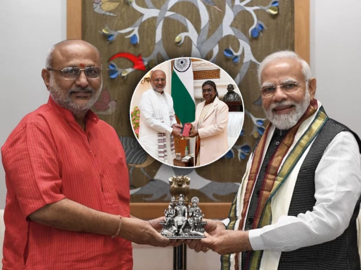 CP Radhakrishnan Ko Maharashtra Ka New Governor Appoint Kiya President Droupadi Murmu Ne
