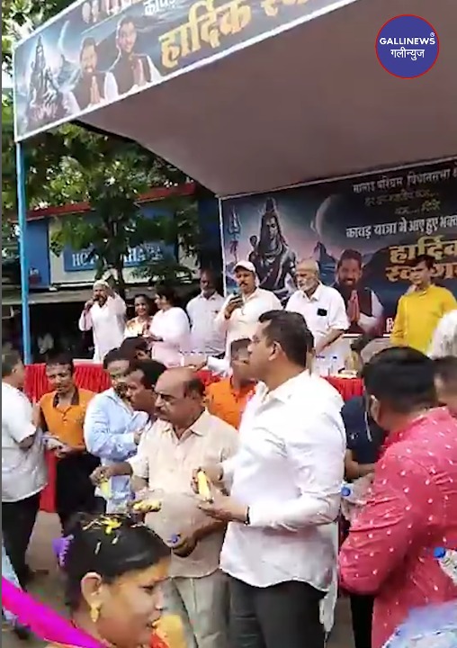 Kanwad Yatra Malad Marve Road Se Nikali Gayi Aaj Shravan Ke 2nd Somwar Ko