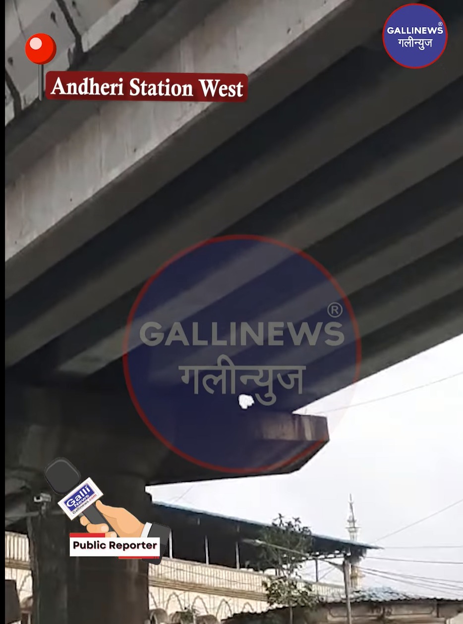 Hole Spotted On Mumbai Metro 1 Line Girder At Andheri Station West,