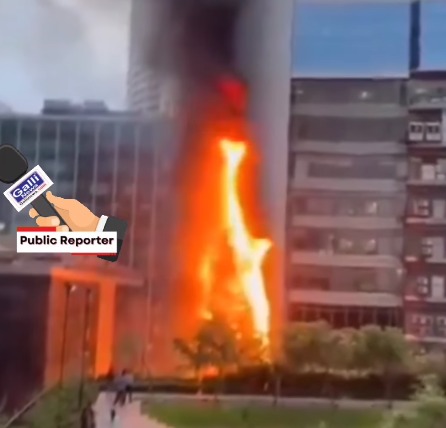 Fire in Times Tower building at Lower Parel Kamala Mills Compound