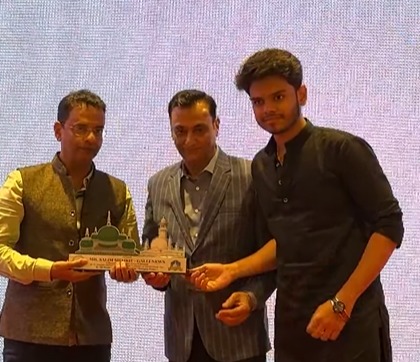 Thanks You Sohel Khandwani Trustee Mahim And Haji Ali Dargah for Such an Spititual Award