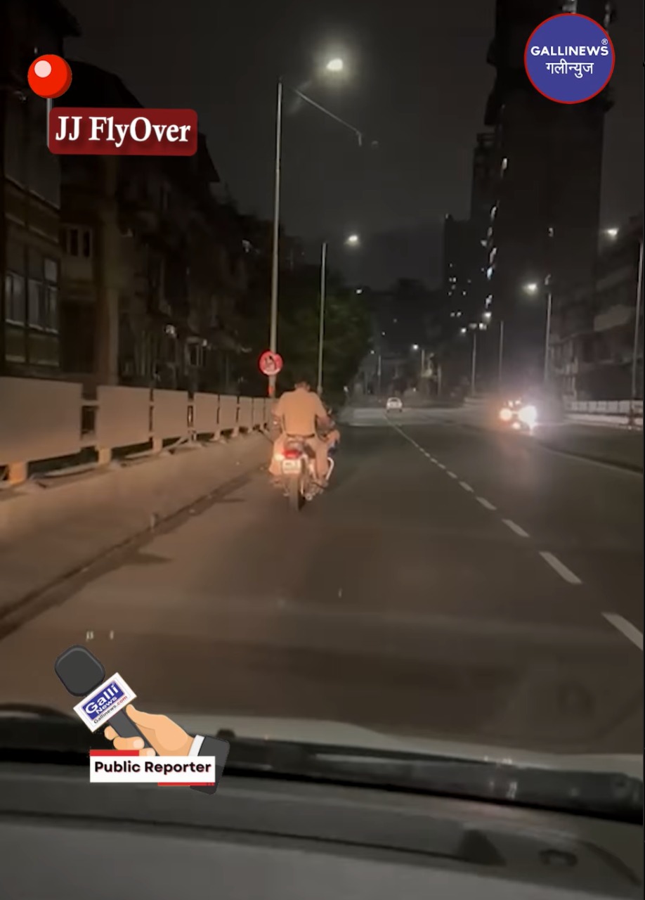 Police Riding Without Helmet On JJ Flyover | Double Offence Kaun Kaun Se Hai Jaldi Batao??