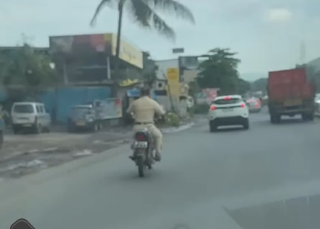 Jane do bhai , aao kabhi Mira Road 80% log helmet nahi lagate or police jaane deti hai . भाईचारा है भाई ❤️