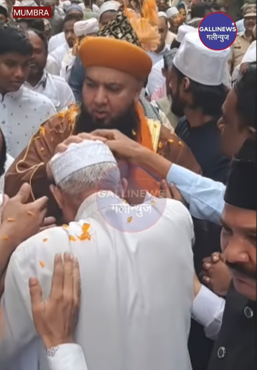 Eid-e-Milad-un-Nabi Juloos Mumbra Mein Pahunche Hazrat Moin Miya