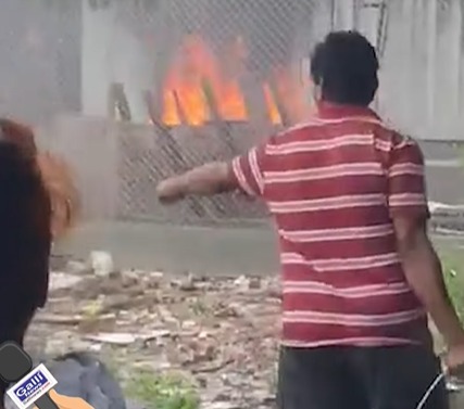 Fire in Malwani at Gate No 7 near Bhaji Market, no injuries reported