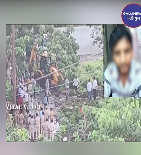 Akshay Shinde Ko Dafnaya Gaya Sakht Police Bandobast Ke Sath At Ullhasnagar, Police Encounter Me Maara Gaya Tha