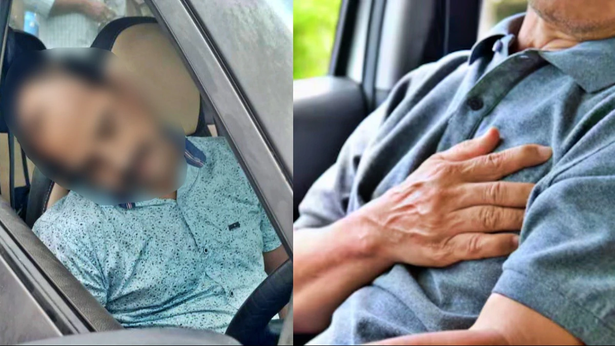 Heart Attack Aaya Car Chalate Waqt Pharmacist Ko, Steering Par Hi Hui Death At Prayagraj, Uttar Pradesh