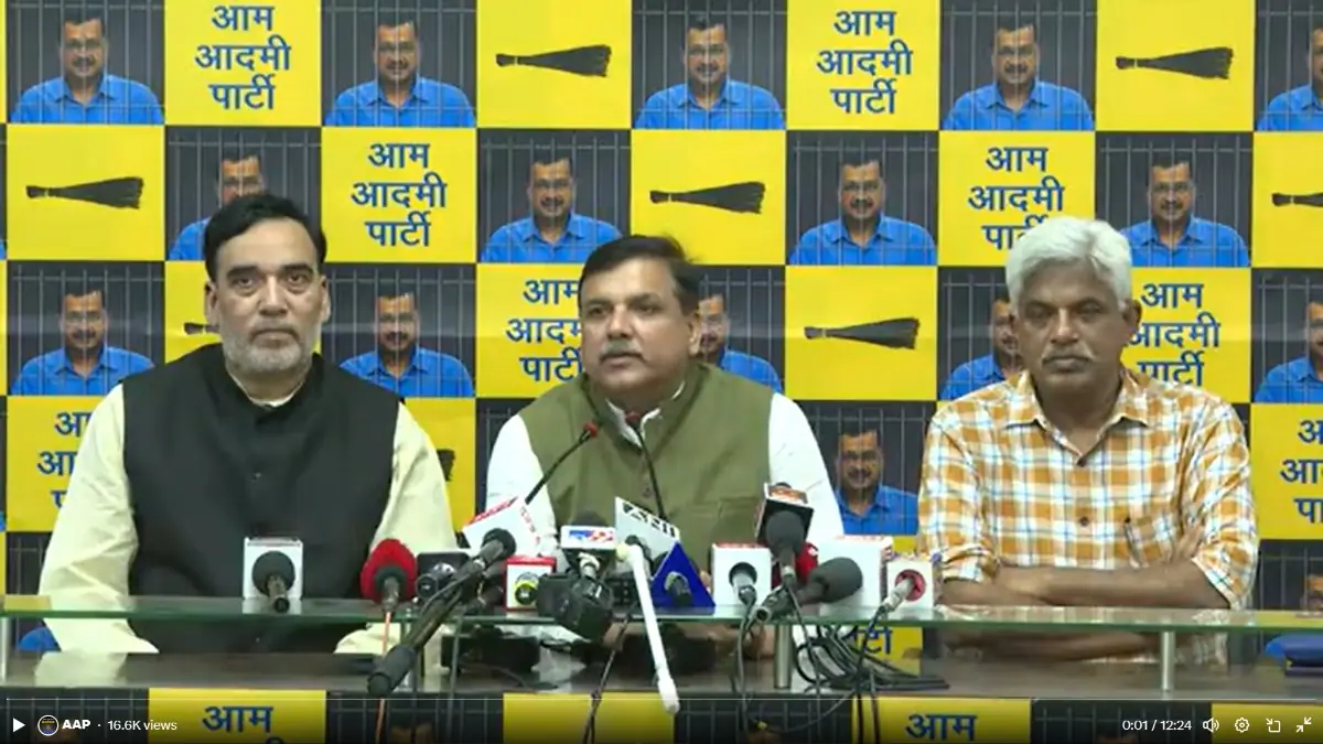 Congress Aur AAP Ka Alliance Khatam Delhi Assembly Election Apne Dum Par Ladegi AAP